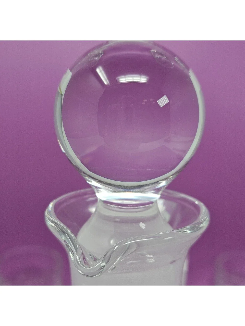 Rare! Kisslinger Rattenberg Tirol Kristallglas Crystal Decanter With 6 Glasses